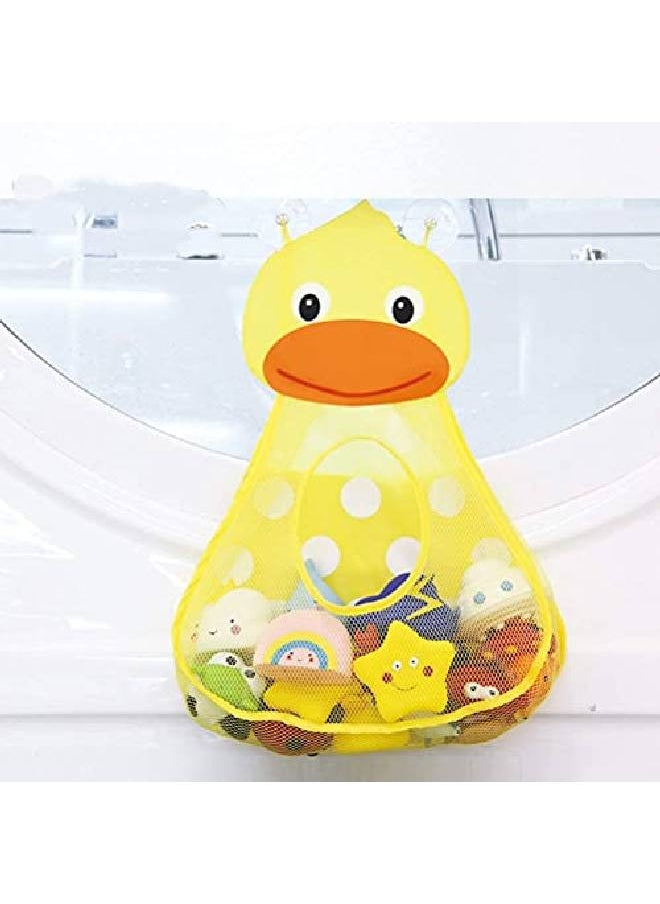 Liberty imports - Bath Toys 12 Pack Light Up Floating Rubber Animal Set ; Flashing Color Changing Led Light In Water With Duck Mesh Storage Bag - Image 1