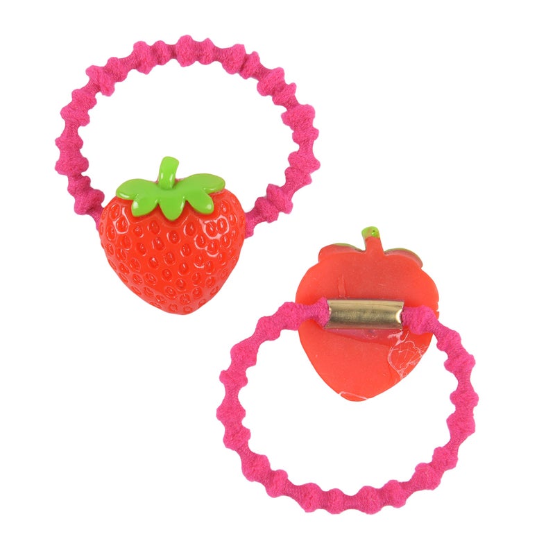 Yellow Bee Adorable Hair Bobbles Combo for Girls- 10 Pairs, Multi - Image 2