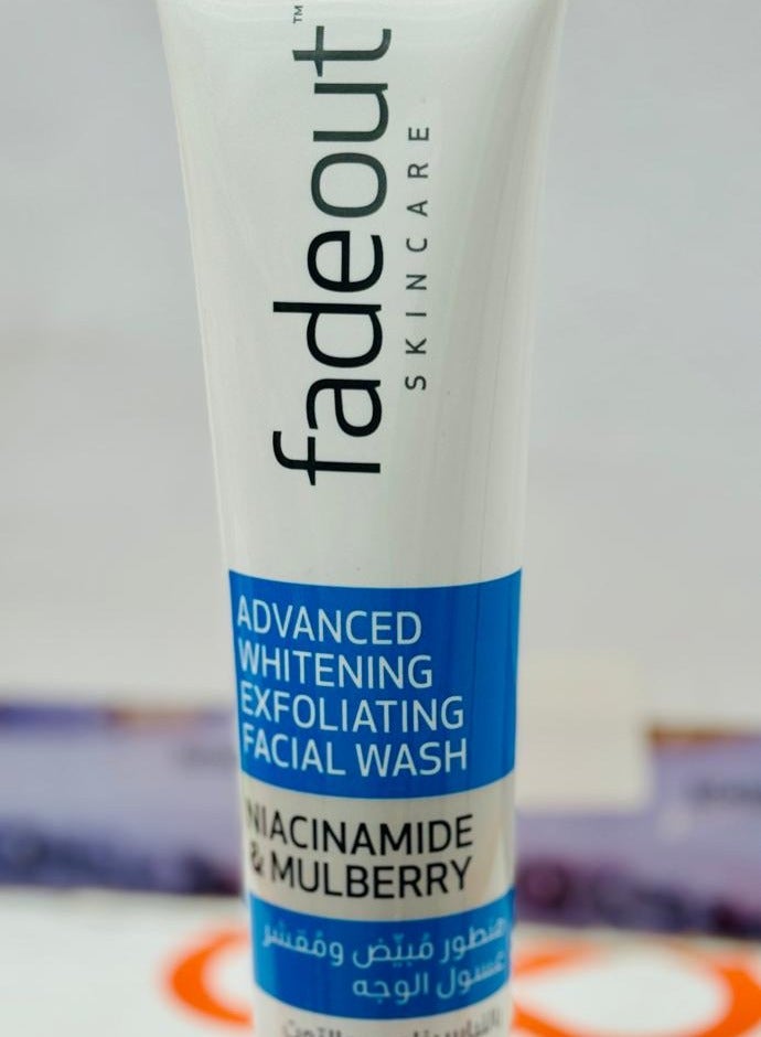 fadeout ADVANCED WHITENING EXFOLIATING FACIAL WASH 100 mL - Image 1