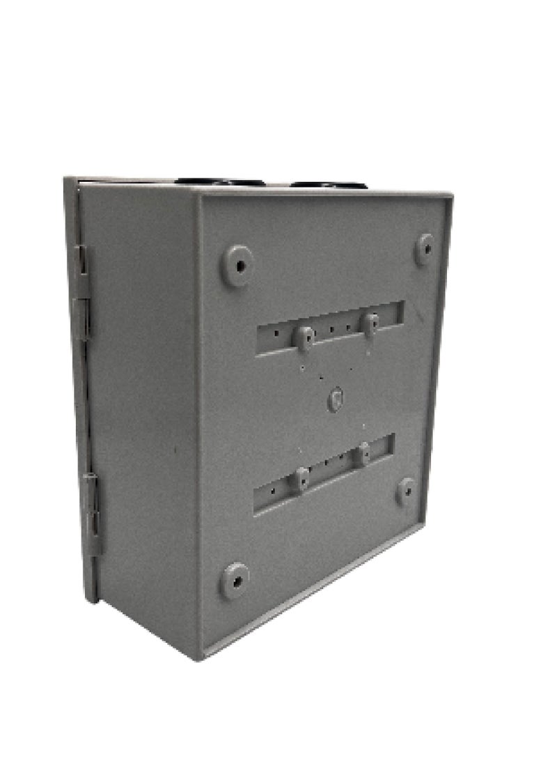 Hi-Tech - HI-TECH 30 Pairs Telephone Distribution Box with Module - Durable ABS Plastic, Indoor Use, Compact Design (175*165*75mm) with key lock type. - Image 1