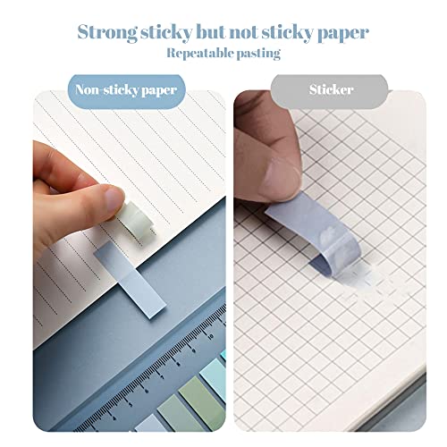 Golcellia Sticky Tabs,Sticky Note Tabs,Book Tabs,Index Tabs, Page Tabs, Page Markers,60 Colors, 7 Designs,Annotation Tabs,Book Annotation Supplies - Image 4