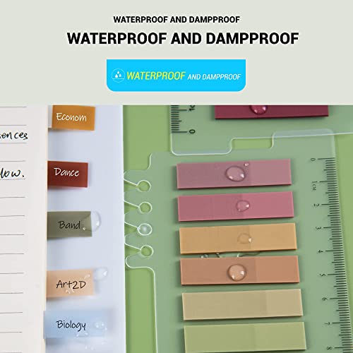 Golcellia Sticky Tabs,Sticky Note Tabs,Book Tabs,Index Tabs, Page Tabs, Page Markers,60 Colors, 7 Designs,Annotation Tabs,Book Annotation Supplies - Image 5