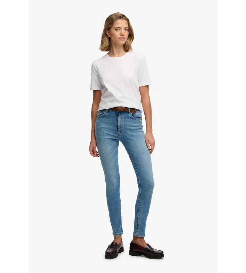 سوبر دراي Organic Cotton High Rise Skinny Jeans