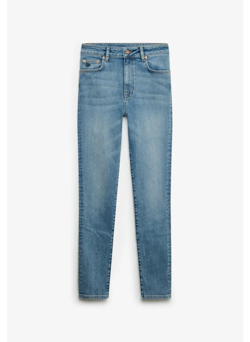 سوبر دراي Organic Cotton High Rise Skinny Jeans
