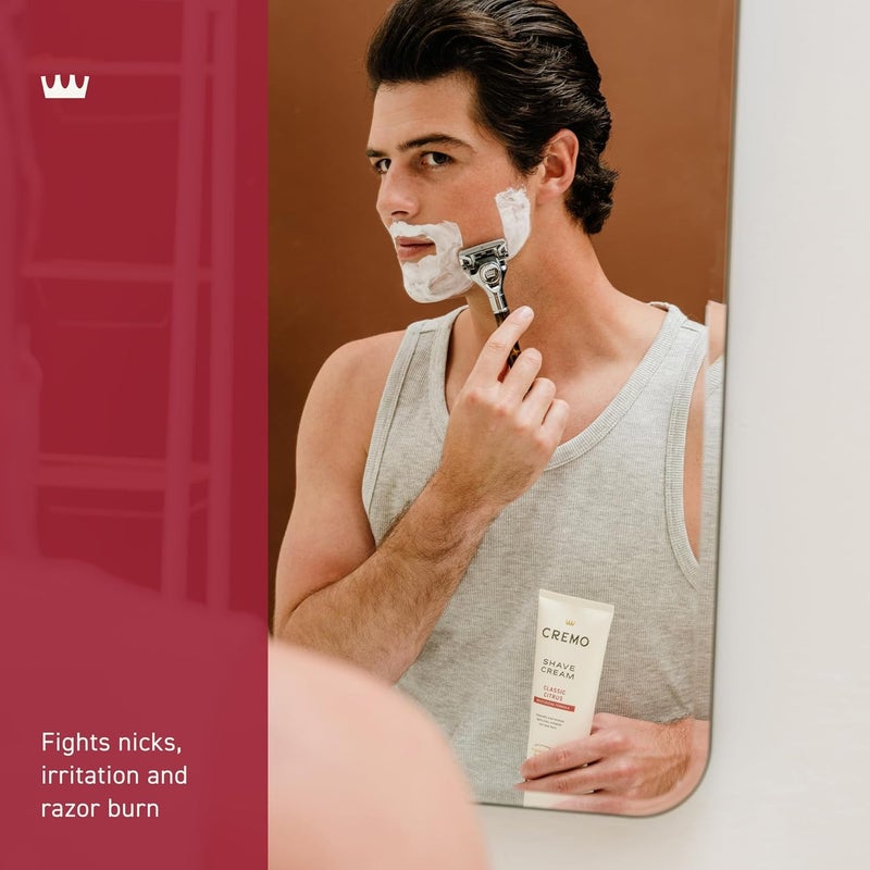Cremo Original Shave Cream Astonishingly Superior Smooth Shaving Cream Fights Nicks Cuts And Razor Burn 6 Ounces - Image 3
