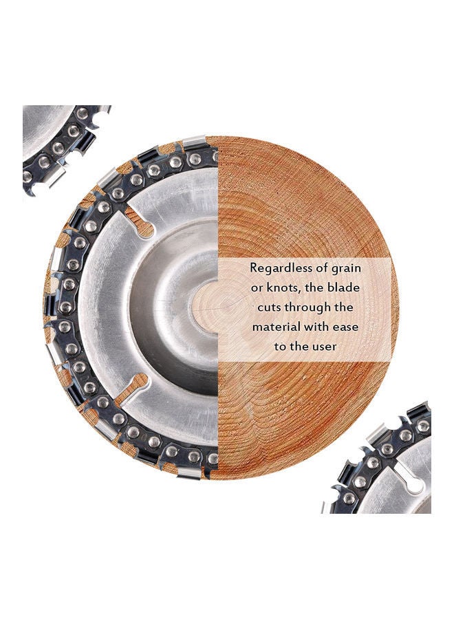 NIBEMINENT Wood Carving Disc Silver  - Image 3