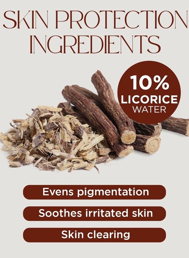ACWELL Licorice pH Balancing Essence Hydrating Face Mist 3.38 fl.oz. - Soothing and Hydrating with Licorice Water for Instant Moisturization, Facial Mist Without Nitrogen for All Skin Types - Image 4