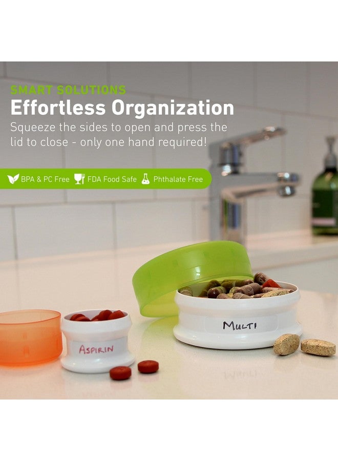 humangear GoTubb | Hard Container | Easy Open | Food-Safe Material, Clear/Orange/Red, Small - Image 3