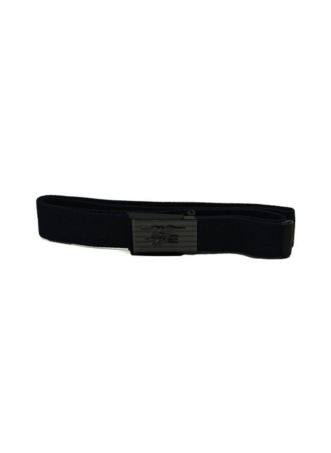 "  Adult Military Web Belt-Adjustable, Belts for men, One Size Cotton Strap belt with Metal Plaque Buckle for Boys and Gentlemen – Blue  "