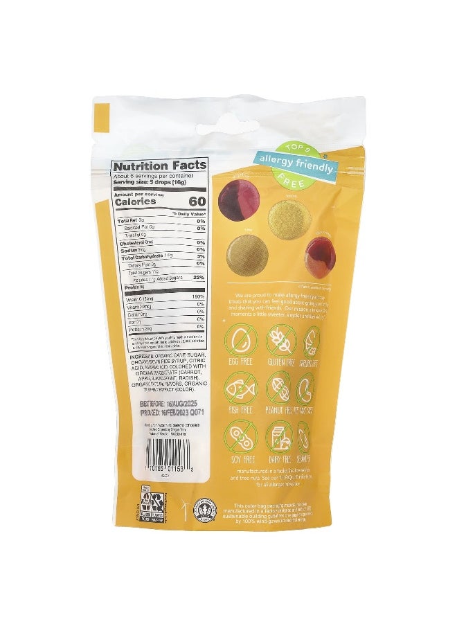 YumEarth YumEarth, Organic Hard Candies, Vitamin C, Citrus Grove, 3.3 oz (93.6 g)  - Image 2