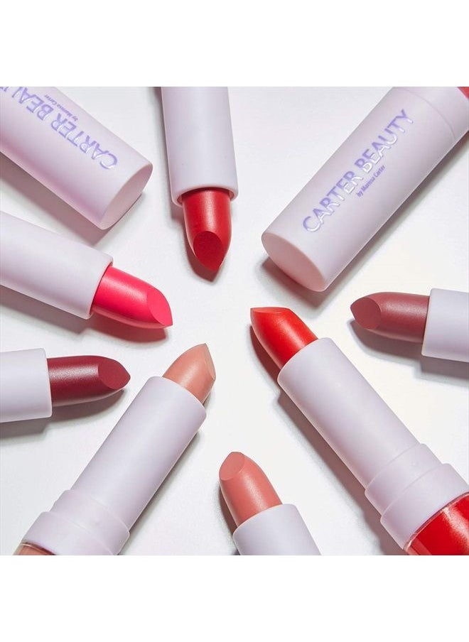 Carter Beauty By Marissa Carter - Carter Beauty Word Of Mouth Lipstick - Intense Color With A Smooth Matte Finish - Long-Lasting Comfortable Wear - Can Be Used With Free Speech Lip Tint For A Glossy Look - JK - 0.16 Oz - Image 1