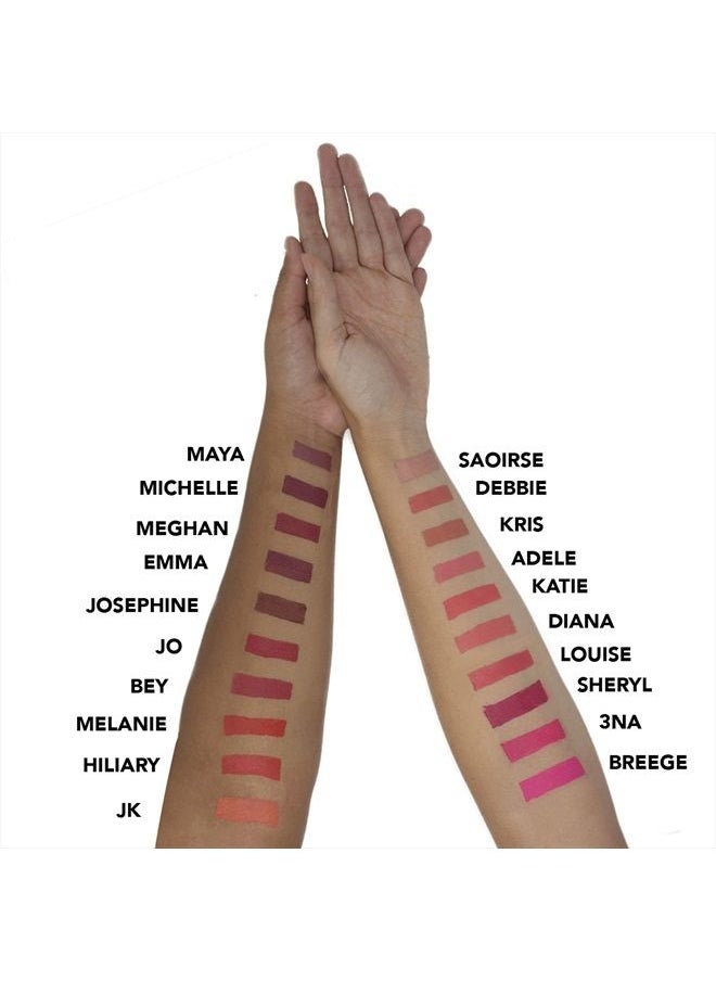 Carter Beauty By Marissa Carter - Carter Beauty Word Of Mouth Lipstick - Intense Color With A Smooth Matte Finish - Long-Lasting Comfortable Wear - Can Be Used With Free Speech Lip Tint For A Glossy Look - JK - 0.16 Oz - Image 1
