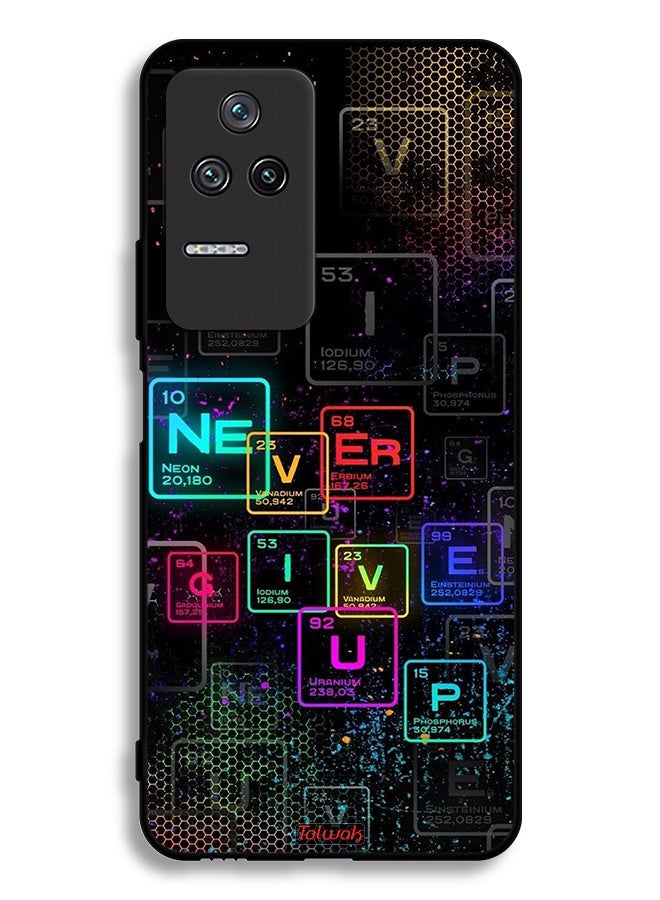 Tolwak Xiaomi Redmi K50 Protective Case Cover Never Give Up Art - Image 2
