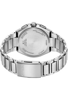 CITIZEN Eco-Drive Global Radio Controlled Mens Watch AT8238-84L – Dark Blue Dial with Silver-Tone Markers, Super Titanium Case with Duratect Coating, World-Time Function, 43mm, Eco-Drive, Radio-Controlled, Sapphire Crystal  - Image 5