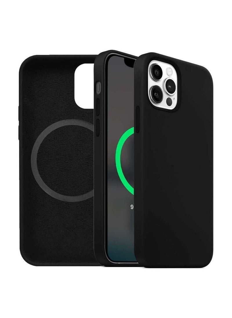 Supports Mag-Safe Wireless Charging, Premium Soft Silicone Case/Cover Designed for iPhone 13 Pro Max - Image 1