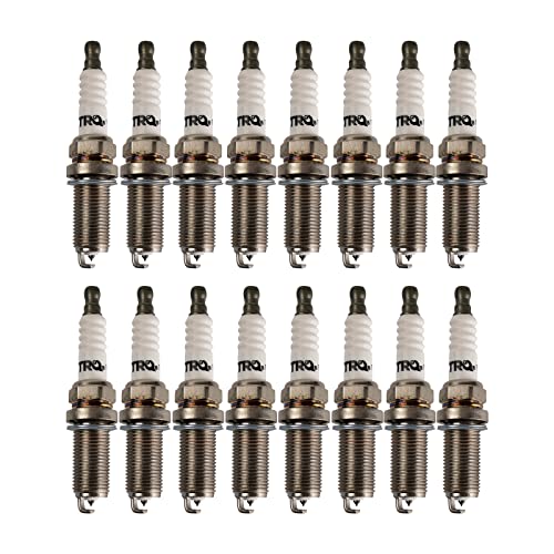 TRQ Spark Plug Set Compatible with 2012-2014 Chrysler 300 2011-2022 Dodge Challenger 2012-2022 Charger 2018-2022 Durango 2012-2020 Jeep Grand Cherokee 2022-2023 Grand Wagoneer - Image 1