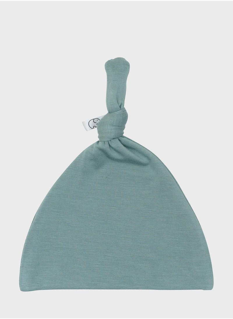 Anvi Baby - Knotted Beanie/Hat- Fern - Image 1