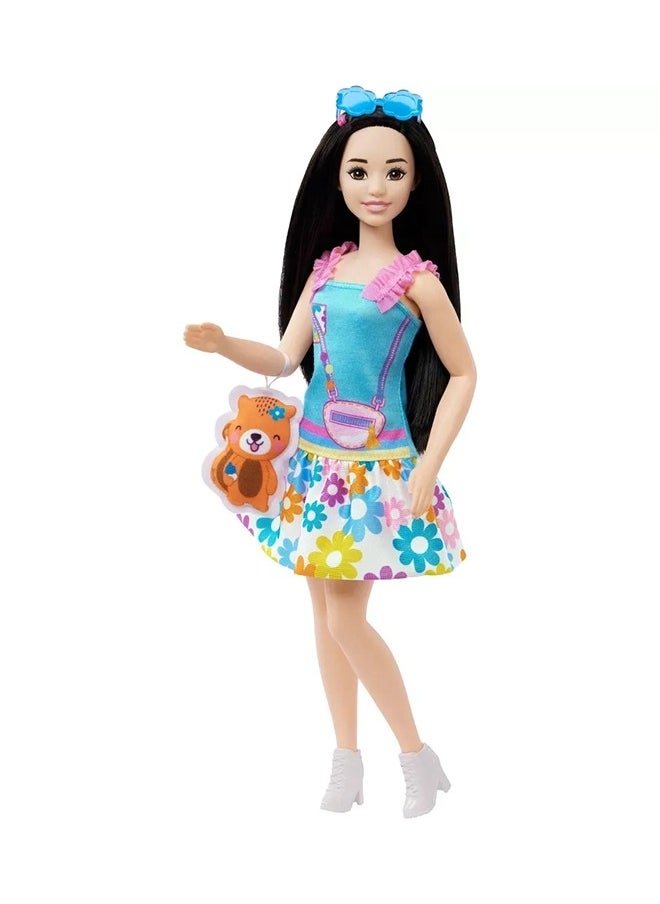 Barbie My First Barbie Core Doll - Asian with Fox  - Image 3