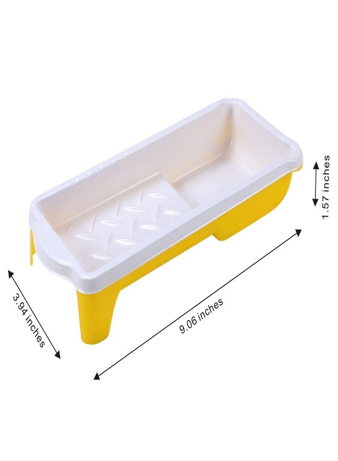 NANJA 21 Pack Disposable Thickened Plastic Paint Tray Liners with 2Inch Roller Tray - Image 3
