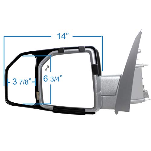 Fit System 81850 Snap and Zap Tow Mirror Pair, (2015-2020) - Image 2