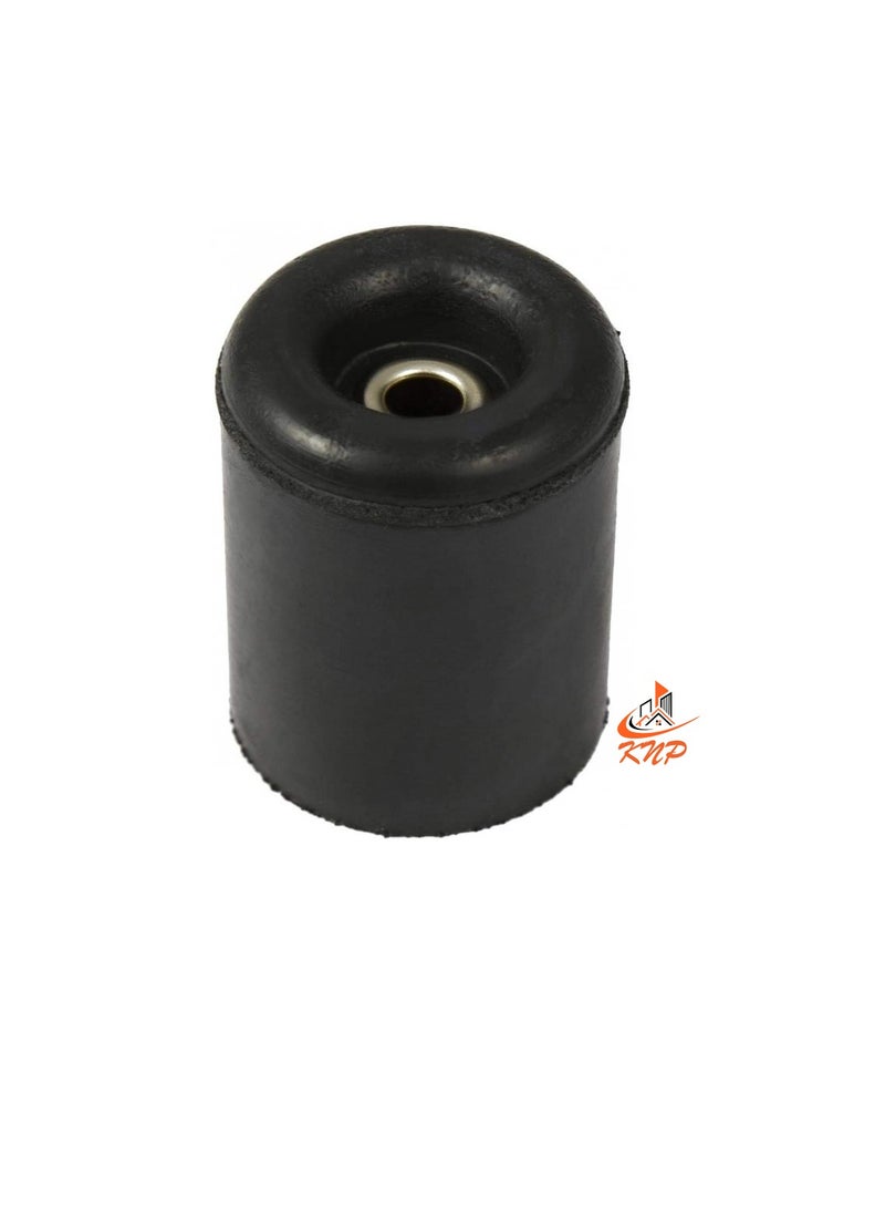 KNP PVC Rubber Door Stopper Black  - Image 2