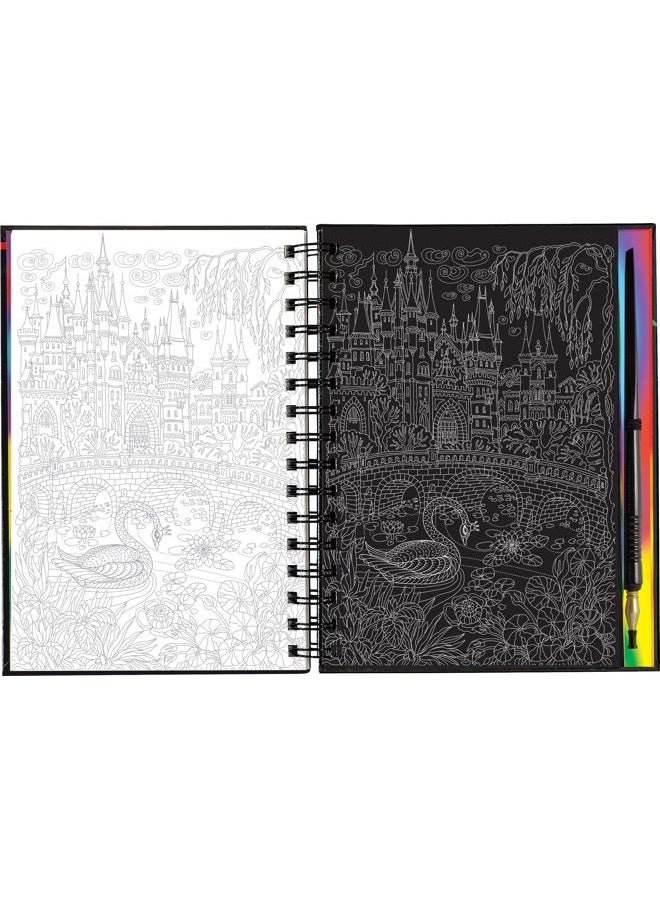 Peter Pauper Press Scratch & Sketch Extreme Fantasy Art (Trace Along) - Image 2