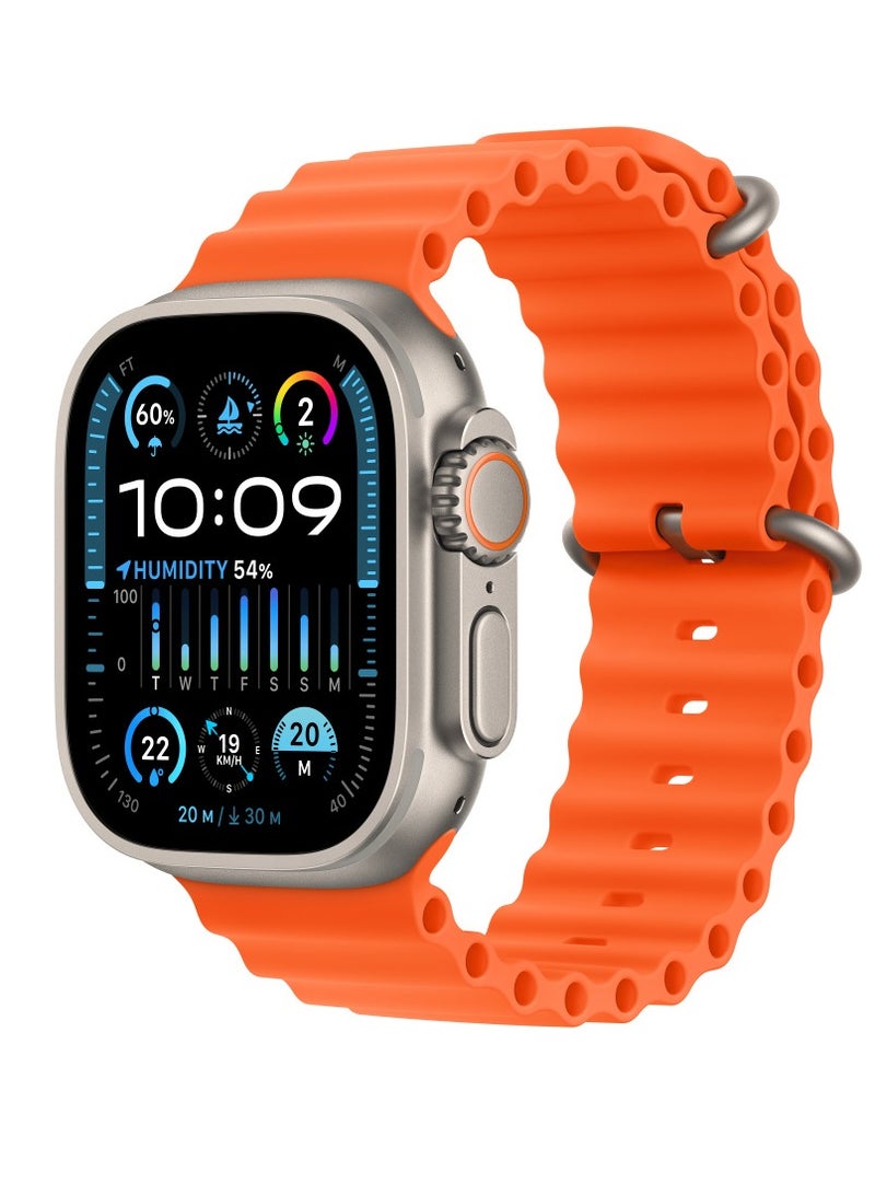 Smart Watch Ultra 2  AMOLED display With Health Fitness Tracker Sport Watch Supports  NFC +addition Replacement Band  49MM-Multicolour - Image 3