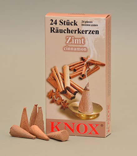 Knox Cinnamon Scent German Incense Cones Made in Germany for Christmas Smokers - Image 5