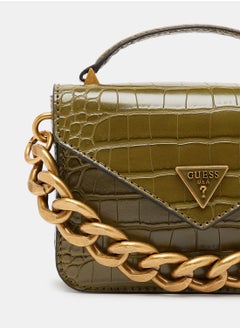 Guess Retour Mini Top Handle Crossbody - Sienna