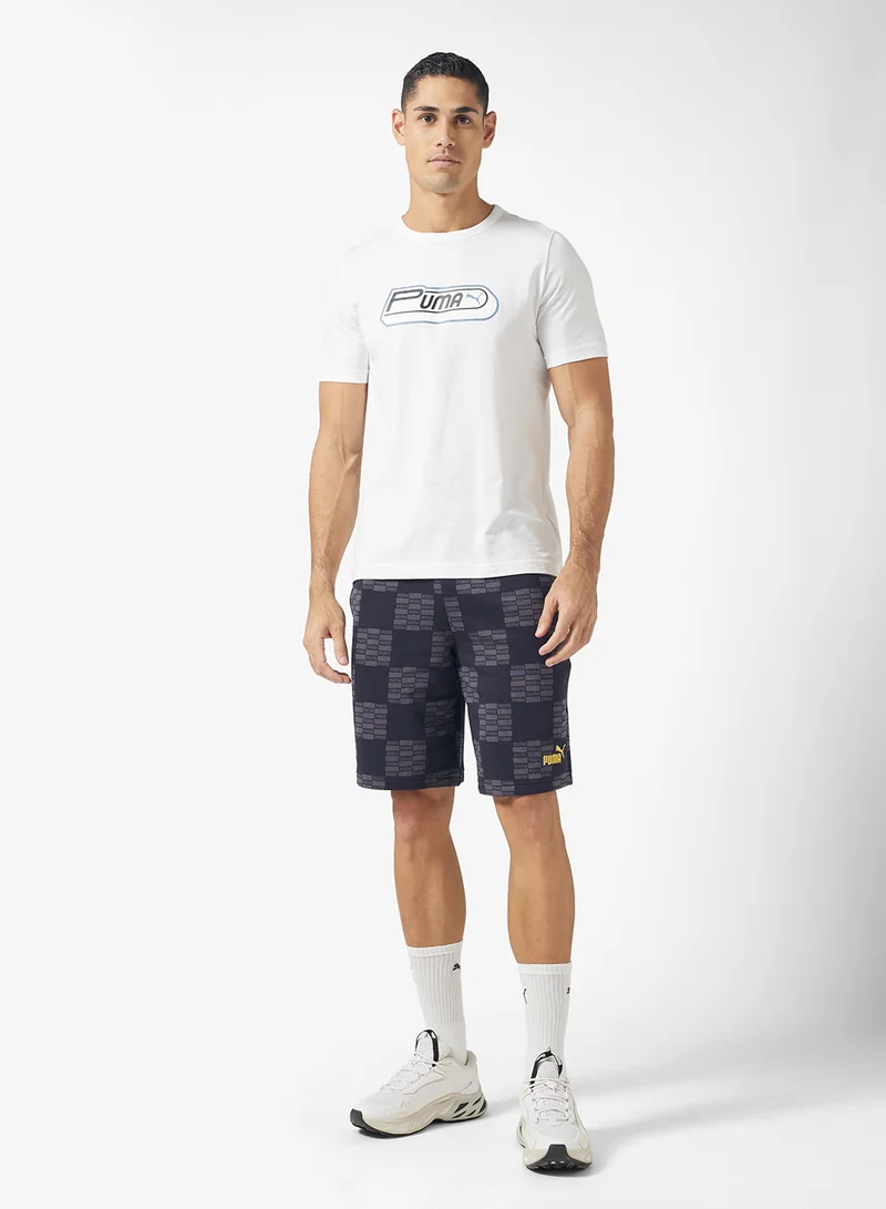 PUMA 10" United All Over Printed Shorts