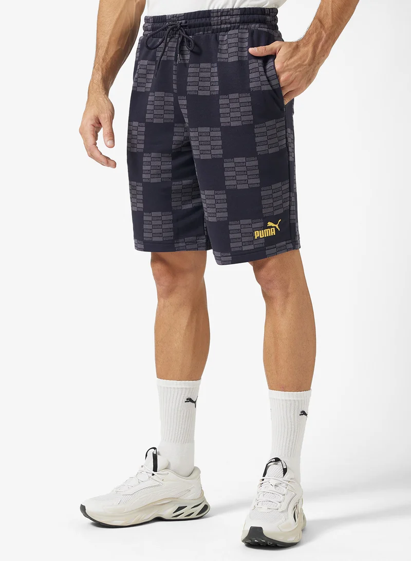 PUMA 10" United All Over Printed Shorts