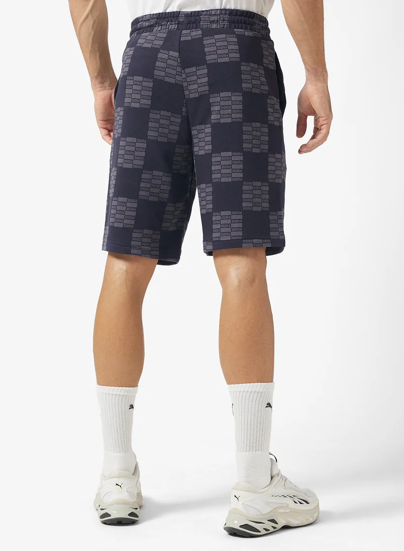 PUMA 10" United All Over Printed Shorts