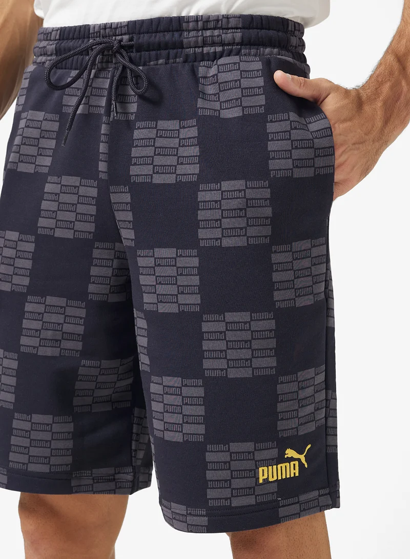 PUMA 10" United All Over Printed Shorts