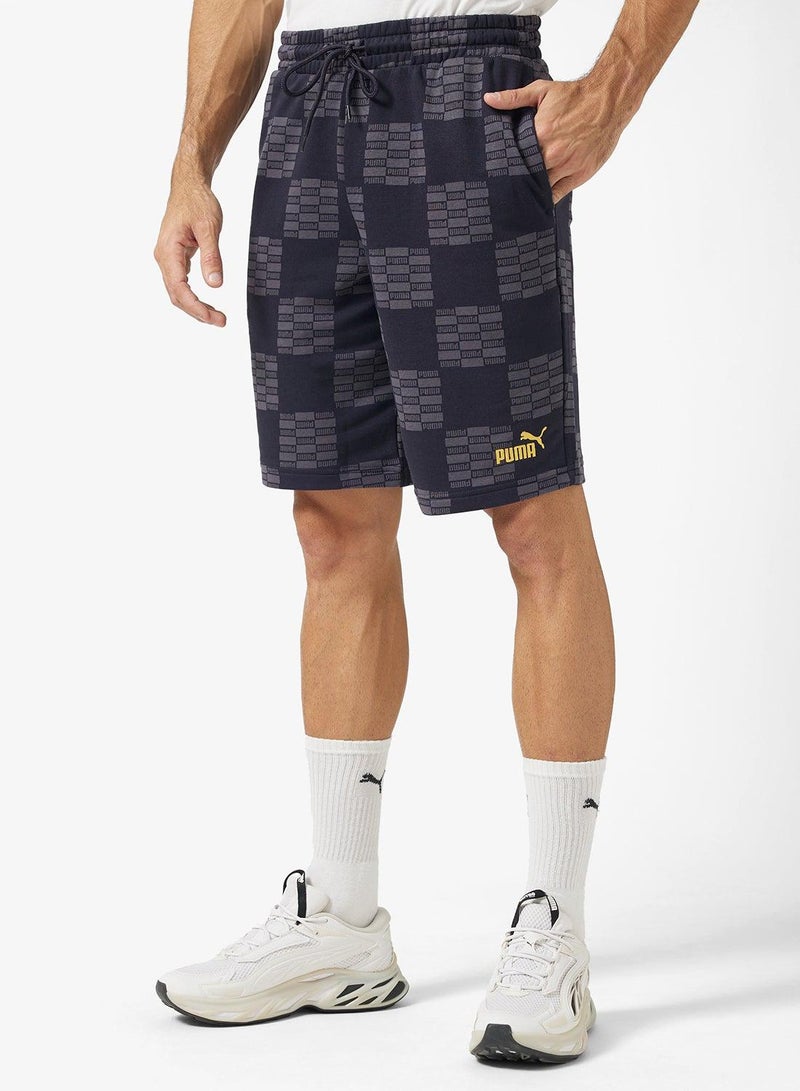 PUMA 10" United All Over Printed Shorts - Image 1