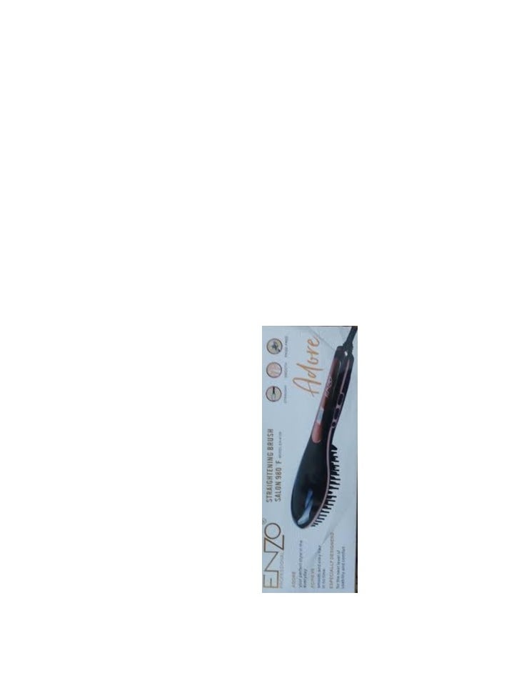 ENZO Ceramic hairbrush that heats up to 950°F EN-053  - Image 5