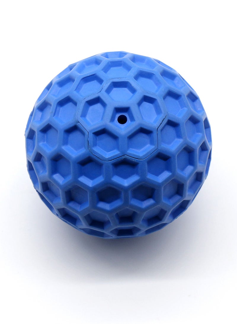 GULFLINK Non Toxic Natural Rubber Squeaky Toy for Dogs Blue - Image 1