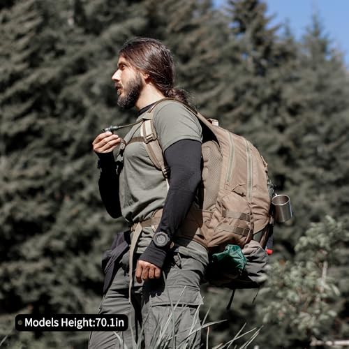Mardingtop 28L/35L Tactical Backpacks Molle Hiking daypacks for Camping Hiking Military Traveling Motorcycle - Image 2