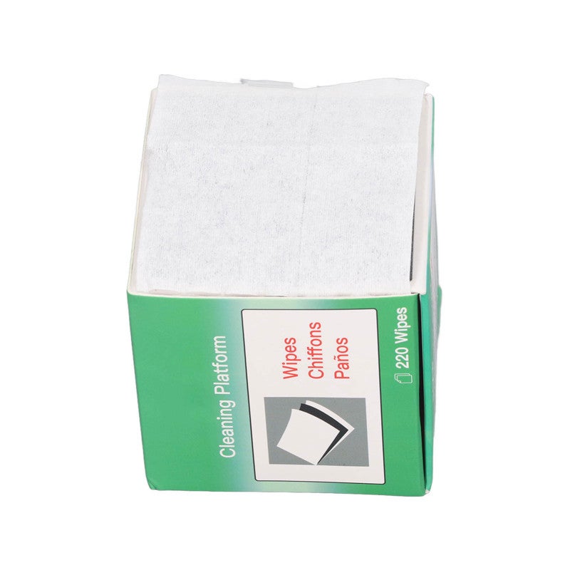 Fiber Optic Cleaning Wipe: 100-Pack Lint-Free Soft Texture - Excellent Water Absorption Scratch-Resistant Wipe for Bare Fiber Machine Cleaning, Wet Dry Use - Image 1