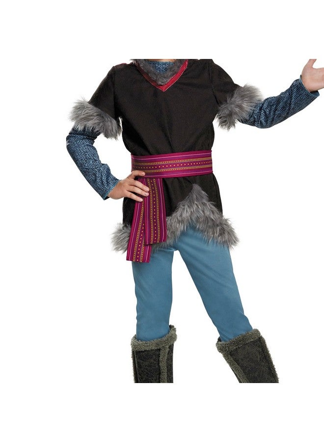 Disguise Kristoff Deluxe Child Frozen Disney Costume, X-Small/3T-4T Gray - Image 3