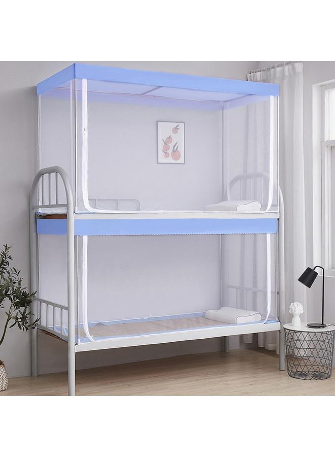 Bluejw 71TX Student Mosquito Net Dormitory Dedicated Upper And Lower Bunks Universal 0.9m Single 0.8 Dormitory Residential Transparent Telescopic - Image 1