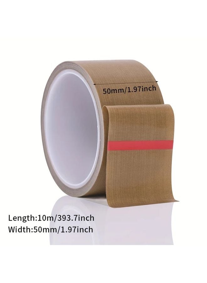 393.7 Inch High Temperature Resistant PTFE Teflon Tape Flame Retardant Insulating Waterproof - Image 3