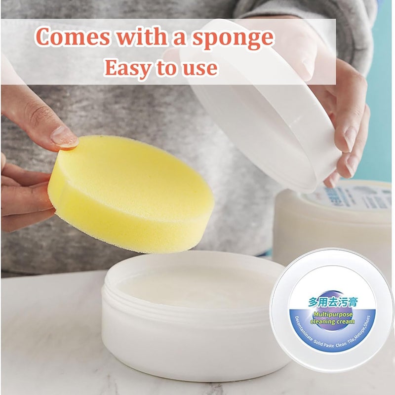 klarako Mallify Cleaner, Mallify Shoe Cleaner, Mallify Multipurpose Sneaker Cleaner, Mallify Cleansing Cream, 2023 New Version Mallify Multi-Functional Cleaning and Stain Removal Cream (1pcs) - Image 2