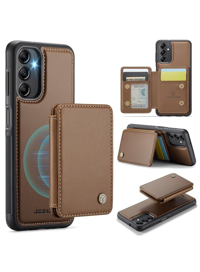The Bros Case For Samsung Galaxy A14 4G / 5G J05 Business Magnetic Style RFID Leather Phone Case
