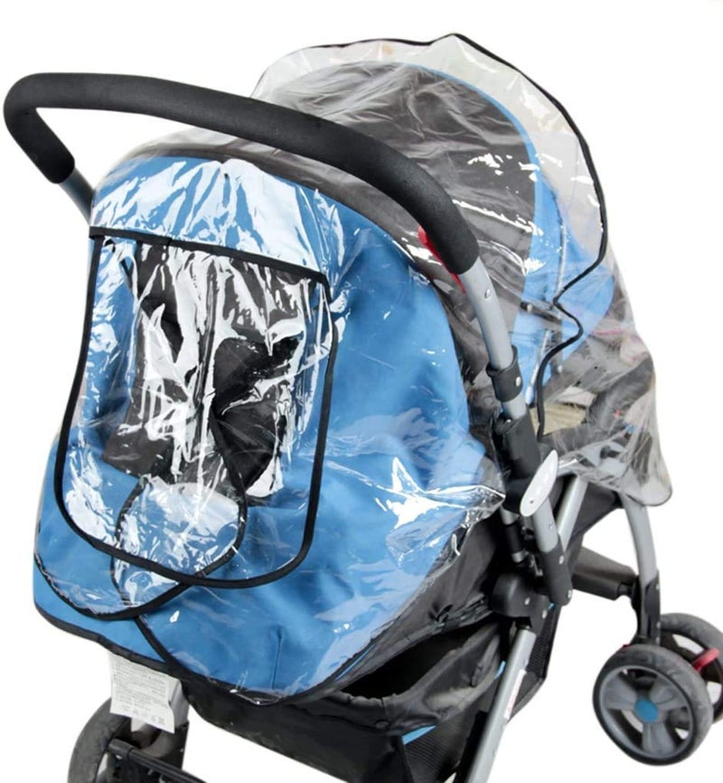 Fakeface Universal Stroller Raincover, Upgraded Rainproof