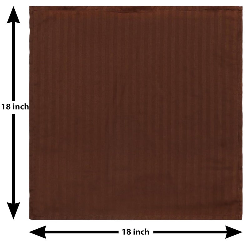 THE HOME TALK THE HOME TALK Cotton Cloth NapkinsSet of 12 18x18 InchesUltra Soft 100 Cotton Premium Dinner NapkinsTable Napkins for Home Restaurant Banquet HotelHeavy AbsorbentMachine Washable Reusable - Image 2