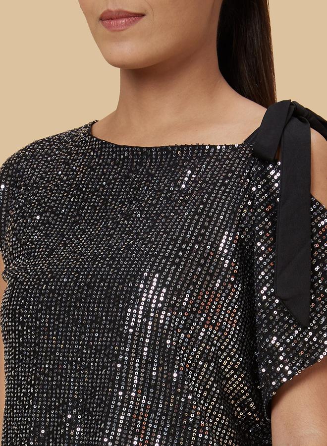 جلو باص بلوزة مزينة - Image 5