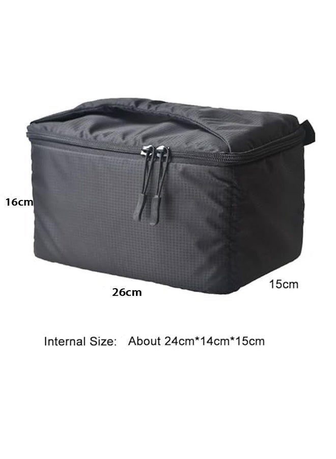Arabest Projector Storage Bag Travel Bag, Waterproof Camera Bag Insert Shockproof DSLR SLR Camera Padded Case for Nikon Canon Camera Sony Lens Bags Cases and Accessories - Image 2