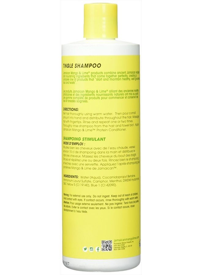 Jamaican Mango & Lime Jamaican Mango and Lime Tingle Shampoo, 16 Ounce - Image 2