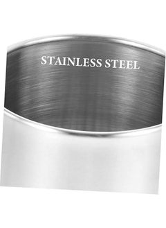 Generic Stainless Steel Chopstick Holder Kitchen Tool Spoon Storage Holder Spoon Container Practical Chopsticks Holder Kitchen Spoon Holder Convenient Chopstick Holder Metal Cutlery Holder  - Image 3