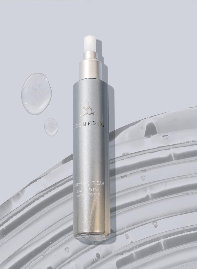 CosMedix رذاذ مرطب كريستال كريستال من كوزميدكس، رذاذ مرطب فائق، يحسن نسيج البشرة، بلورات سائلة، خالي من القسوة، خالي من البارابين والجلوتين - Image 2